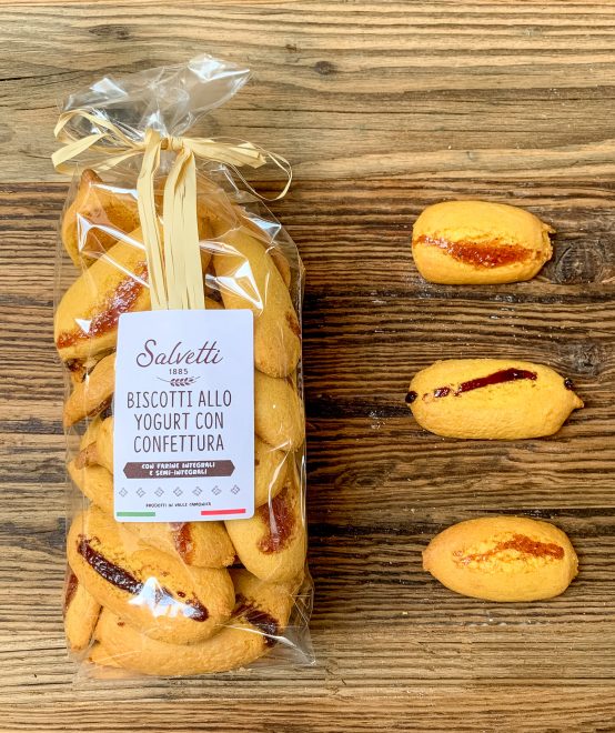 Biscotti yogurt e confettura
